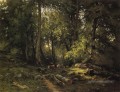 troupeau dans la forêt 1864 paysage classique Ivan Ivanovitch